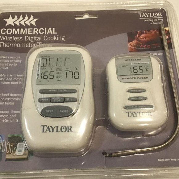Taylor Commercial Digital Wireless Thermometer New In Package #B13 - Picture 6 of 6